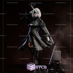 2B And Sword STL Files