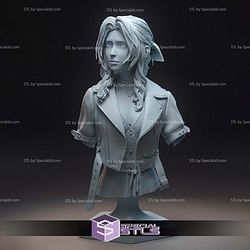 Aerith and The Guard Stick Bust STL Files
