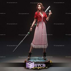 Aerith and The Guard Stick STL Files