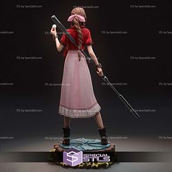 Aerith and The Guard Stick STL Files