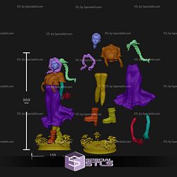 Aerith Realistic Final Fantasy STL Files