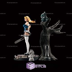 Alice in Wonderland Tree Diorama STL Files