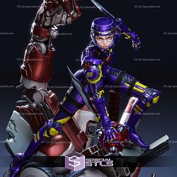 Alita Armor Battle STL Files