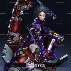 Alita Armor Battle STL Files