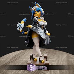 Ankha Maid Dress NSFW STL Files