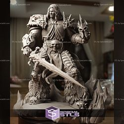 Arthas Lich King 20cm STL Files
