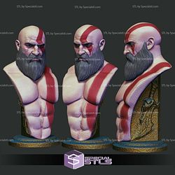 Basic STL - Kratos Bust
