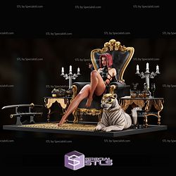Blood Rayne on Throne STL Files