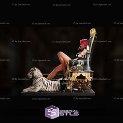 Blood Rayne on Throne STL Files