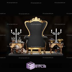 Blood Rayne on Throne STL Files