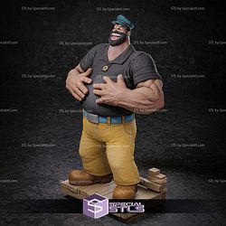 Bluto Popeye STL Files