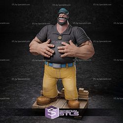 Bluto Popeye STL Files