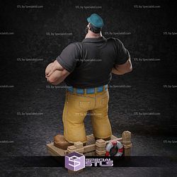 Bluto Popeye STL Files