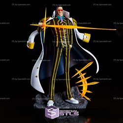 Borsalino Kizaru One Piece STL Files