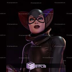 Catwoman Crawling on Wall STL Files