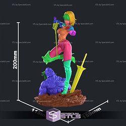 Cha Hae-In Bikini Demon Base STL Files