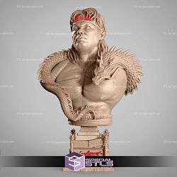 Chong Li Portrait Bust STL Files