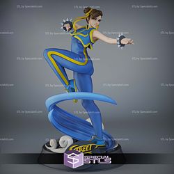 Chun Li On Wave STL Files