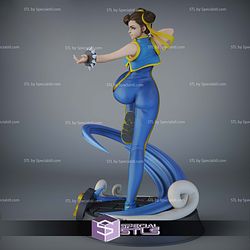 Chun Li On Wave STL Files