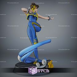 Chun Li On Wave STL Files
