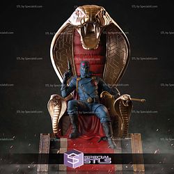 Cobra Commander Throne STL Files