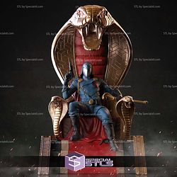Cobra Commander Throne STL Files
