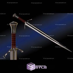 Cosplay STL Files Boromir Sword LOTR