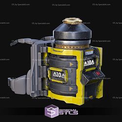 Cosplay STL Files Helldivers 2 Hellbomb Backpack