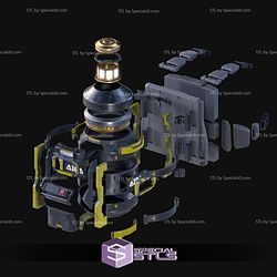 Cosplay STL Files Helldivers 2 Hellbomb Backpack
