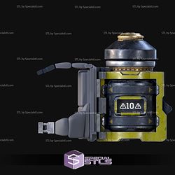 Cosplay STL Files Helldivers 2 Hellbomb Backpack