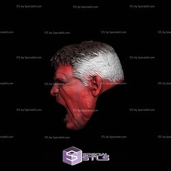 Custom Head STL Collection - Red Hulk Captain 4