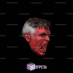 Custom Head STL Collection - Red Hulk Captain 4