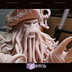 Davy Jones Bust V4 STL Files