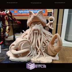 Davy Jones Bust V4 STL Files