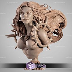Dazzler Portrait Bust STL Files