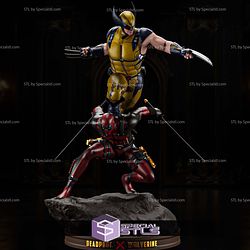 Deadpool and Wolverine New Diorama STL Files