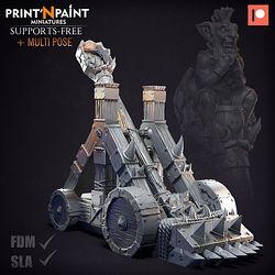 October 2021 Print'N Paint Goblin Siege Miniatures