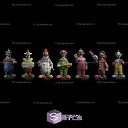 Disney Infinity Style STL Collection - Killer Clowns Set