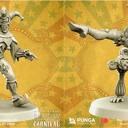 October 2021 Punga Miniatures - Plague Carnival Part 2