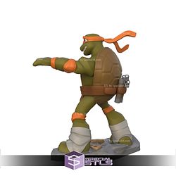 Disney Infinity Style STL Collection - Michelangelo