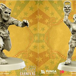 October 2021 Punga Miniatures - Plague Carnival Part 2