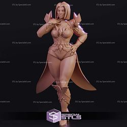 Emma Frost Thicc Marvel Rivals STL Files