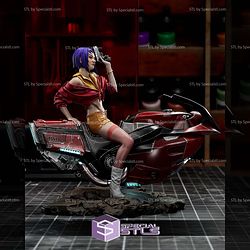 Faye Valentine on Motor STL Files