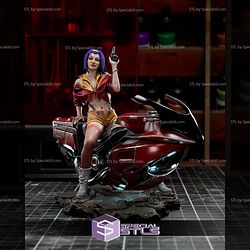 Faye Valentine on Motor STL Files