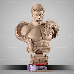 Frank Dux Portrait Bust STL Files