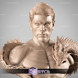 Frank Dux Portrait Bust STL Files