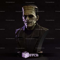 Frankenstein 220mm Bust STL Files