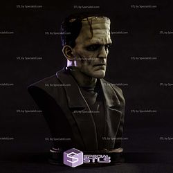 Frankenstein 220mm Bust STL Files