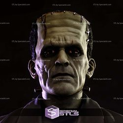 Frankenstein 220mm Bust STL Files