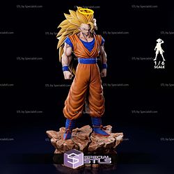Goku SSJ3 1-6 STL Files